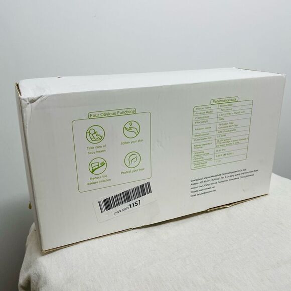 Miniwell Chlorine Removal Shower Filter White NWT New in Box Bath Water - Picture 5 of 7